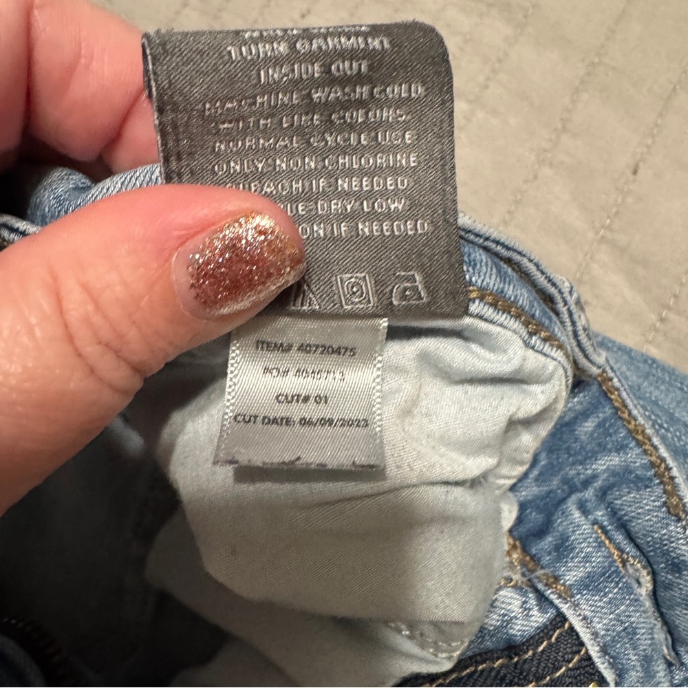 Torrid Perfect Skinny Ankle Vintage Stretch Mid-Rise Jeans – Size 16S #3 - Picture 7 of 7
